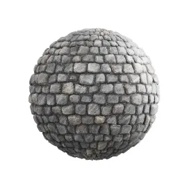 Old stone pavement